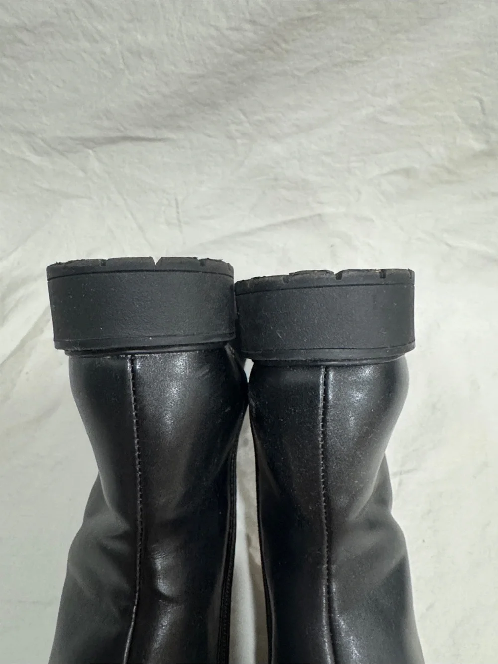 Steve Madden Girls Black Lace-Up Combat Boots